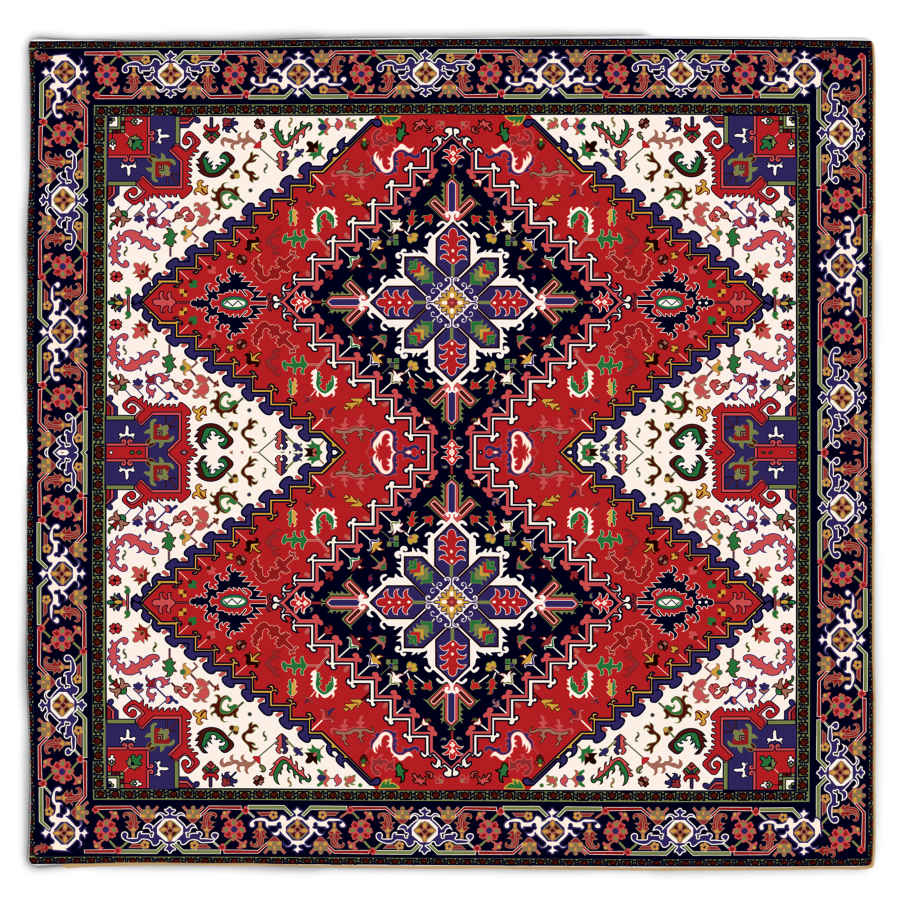 Main image of 天鹅绒桌布 波斯优雅风格设计 Hiva