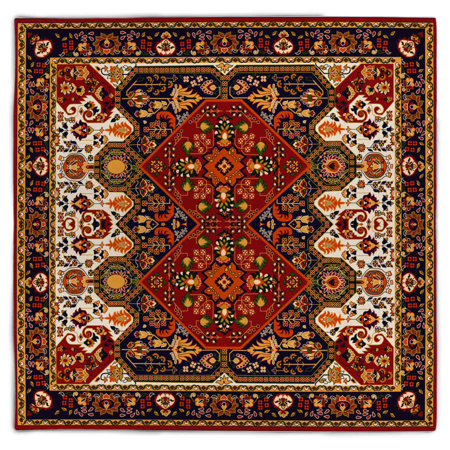 Main image of 天鹅绒桌布 波斯优雅风格设计 Rana