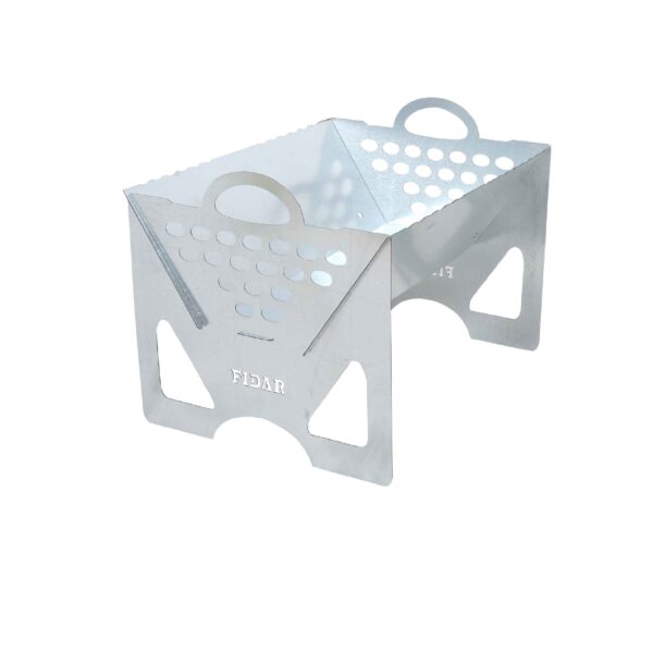 波斯炭火便携烧烤炉 – 不锈钢 Fidar