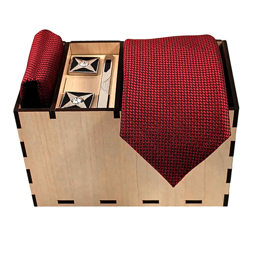 Main image of 男士领带、手帕及袖扣套装 – 奢华款 Maria