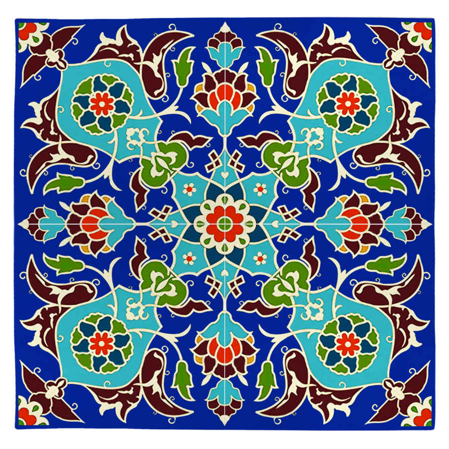 天鹅绒桌布 波斯优雅风格设计 Sana