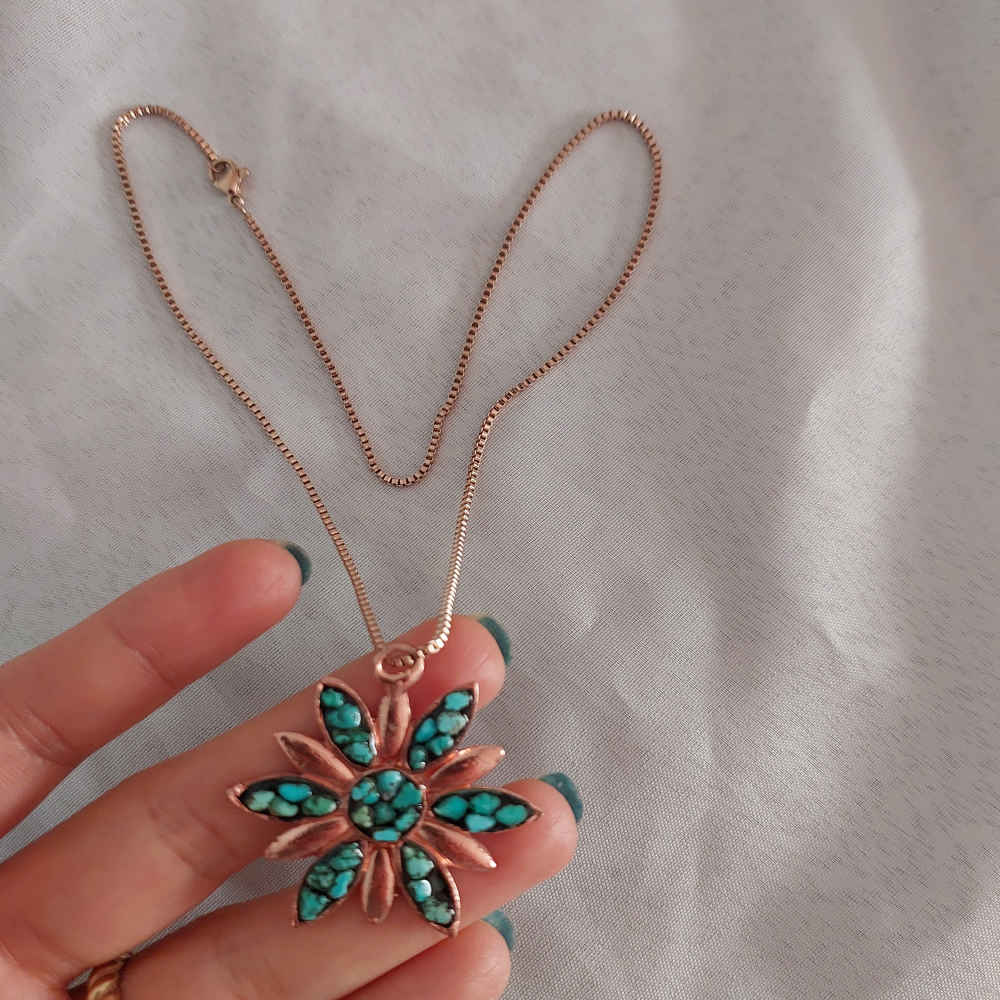 女款铜项链 艺术 Setareh