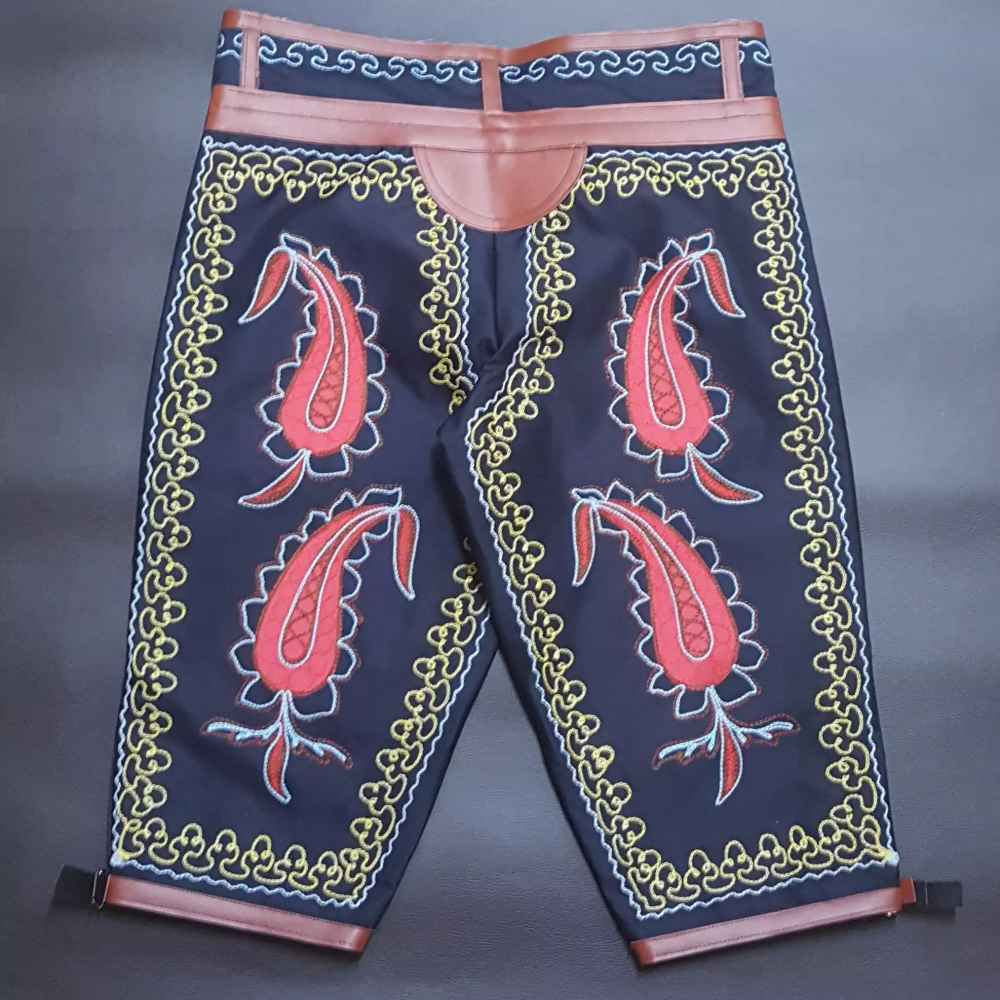 Zoorkhaneh 运动三分裤,天然山羊皮