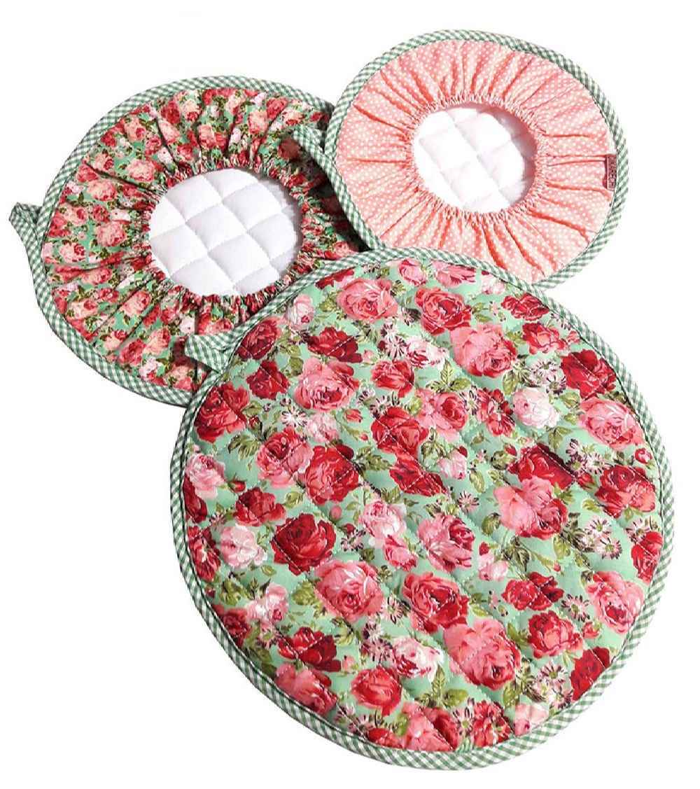 12件套花卉厨房围裙 型号 Karchi