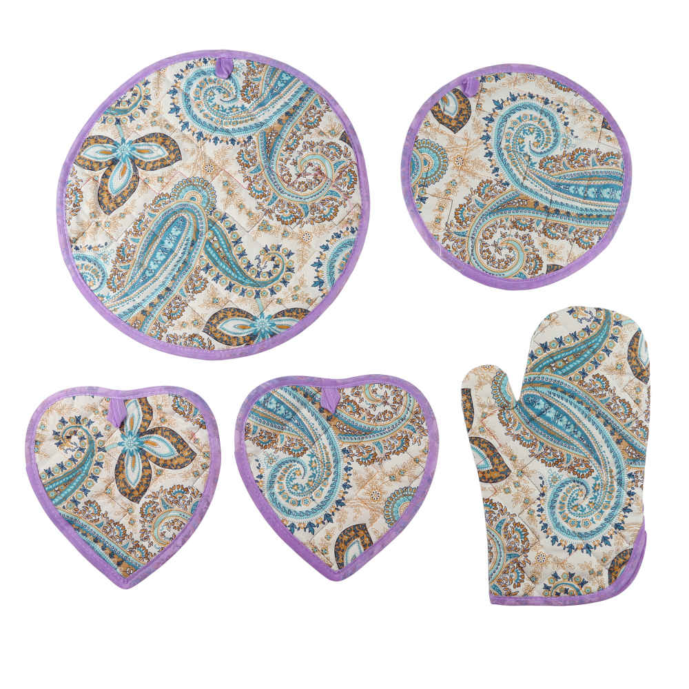 Main image of 5 件套厨房用品 搭配 Damkoni – 波斯蒸饭帽盖蒸架