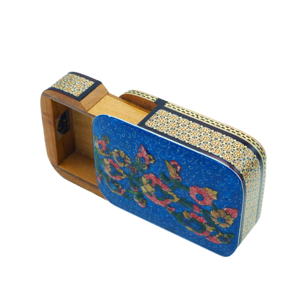 手工木质首饰盒 – 波斯风格图案,型号Darya