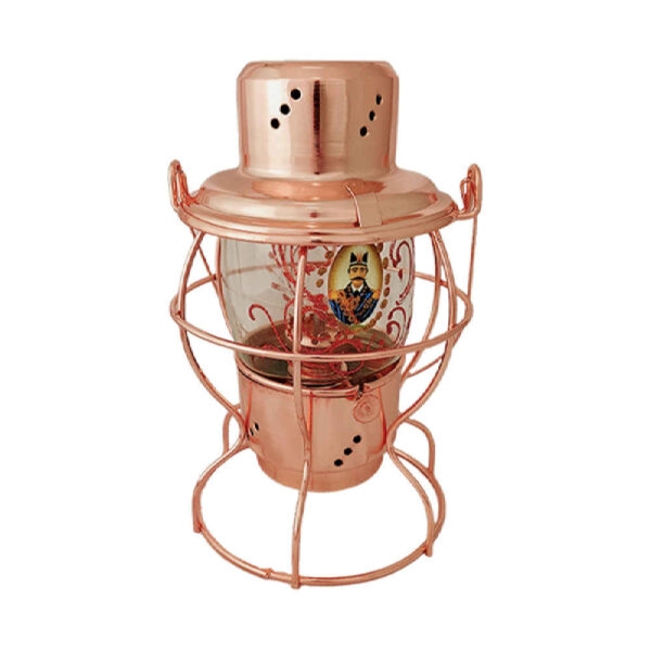 铜制煤油灯——沙阿·阿巴斯款