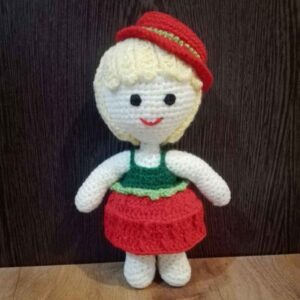 《阿米古鲁米手工钩针布偶 — 女孩款 | 软毛绒玩具》