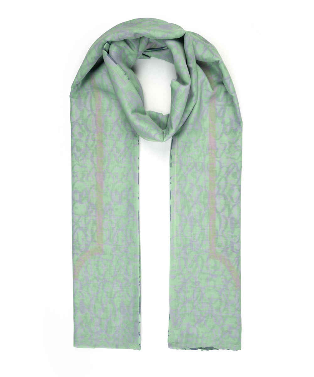 波斯印花女性披肩 – 双面书法款