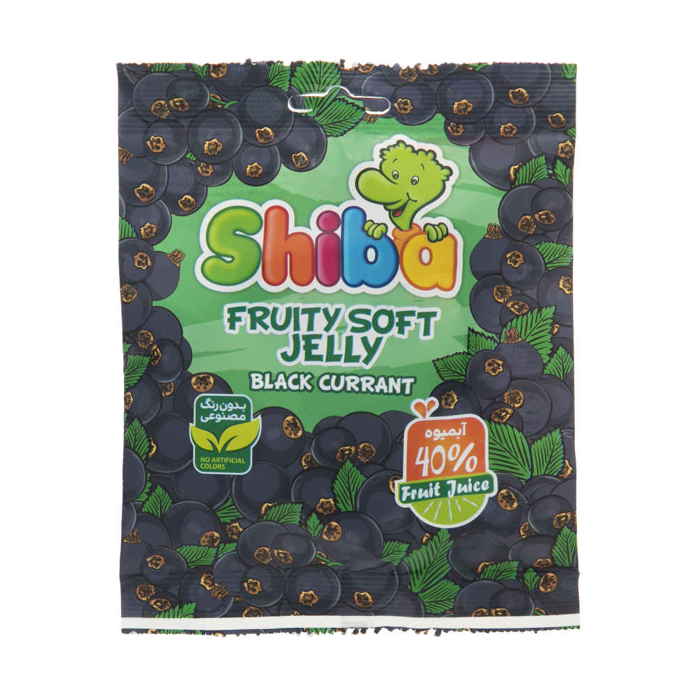 Main image of 清真软糖 – 黑加仑味软果冻 – Shiba（30包）