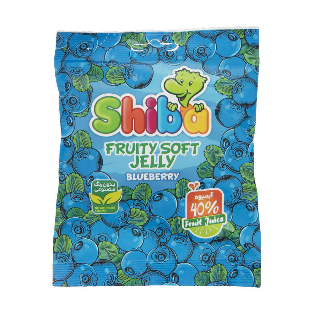 Main image of 清真软糖 – 蓝莓味软果冻 – Shiba（30包）