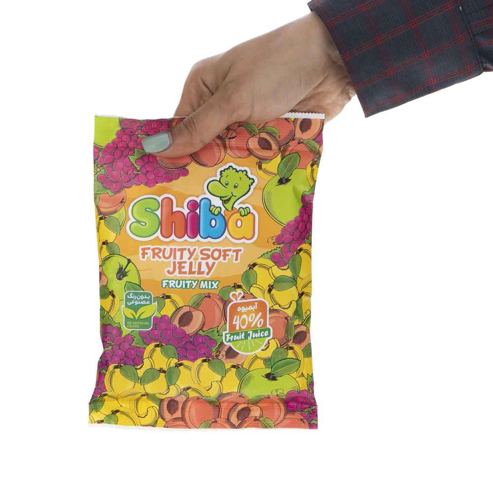 清真软糖 – 水果混合味软果冻 – Shiba（15包）
