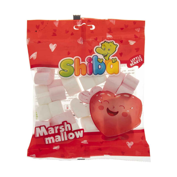 清真棉花糖包 – 心形蓬松美味 – Shiba（40包）
