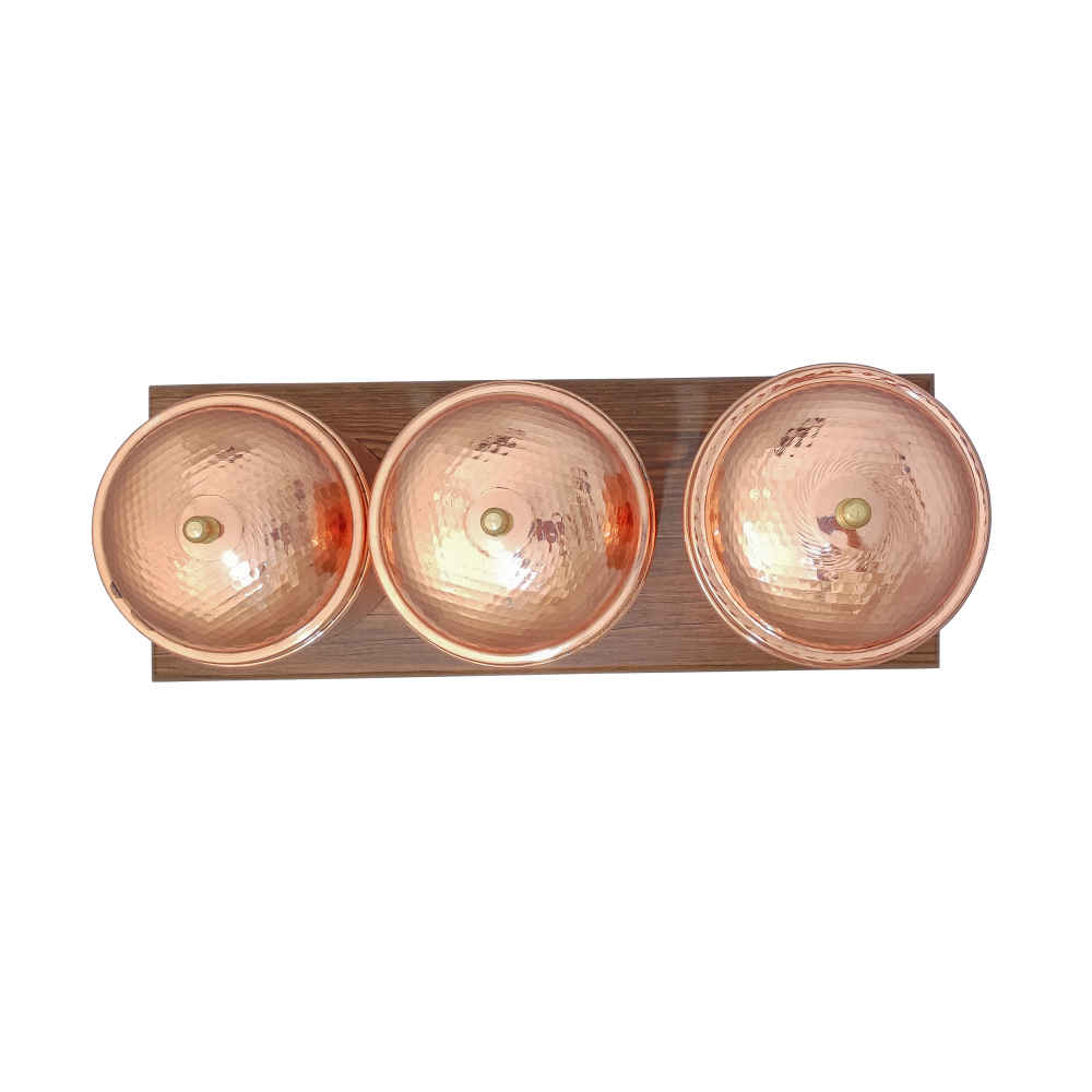 手工铜制罐——锤纹工艺