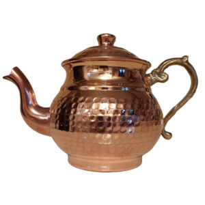 波斯铜茶壶 手工锤纹 Bahram