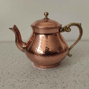 波斯铜茶壶 手工锤纹 Foad