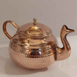 波斯铜茶壶 手工锤纹 Mahan