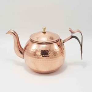 波斯铜茶壶 手工锤纹 Shekami