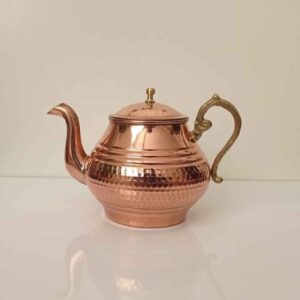 波斯铜茶壶 手工锤纹 Topi
