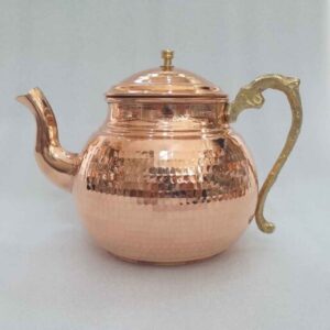 波斯铜茶壶 手工锤纹 Elika