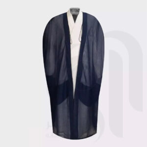 男士美利奴羊毛夏季 Bisht 长袍 – 蕾丝面料 – 阿拉伯伊斯兰风格