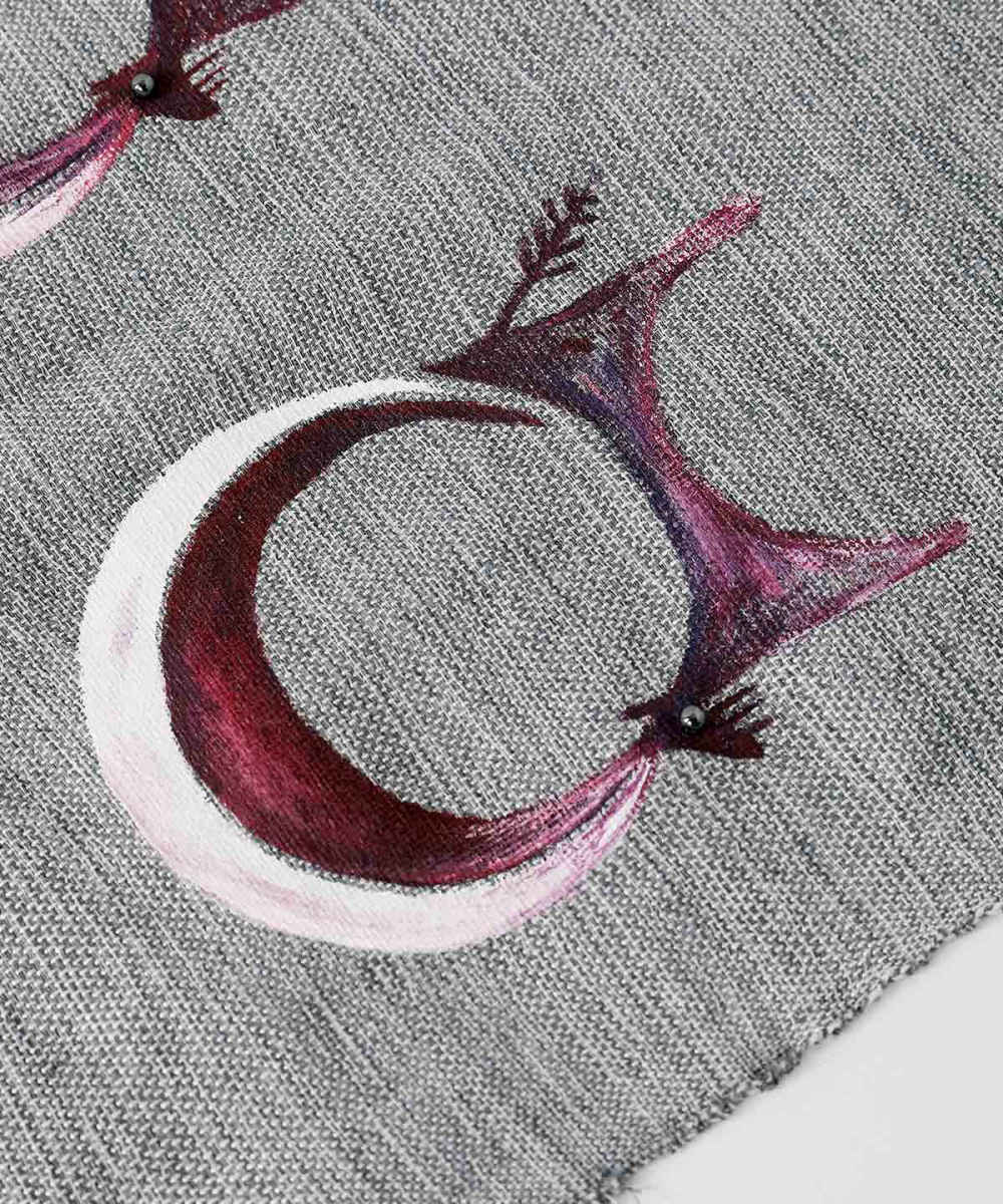 女性印花棉质披肩 – Jalan 款