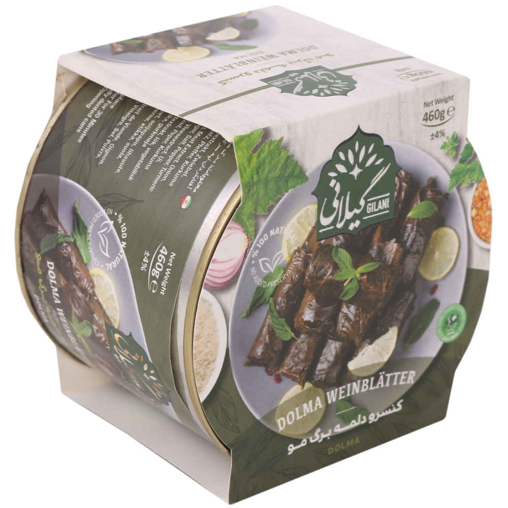 Main image of Dolmeh – 波斯葡萄叶包馅罐装（5罐装）