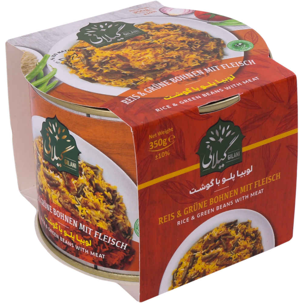 Main image of Loobia Polo – 波斯米饭绿豆肉罐装（6罐装）