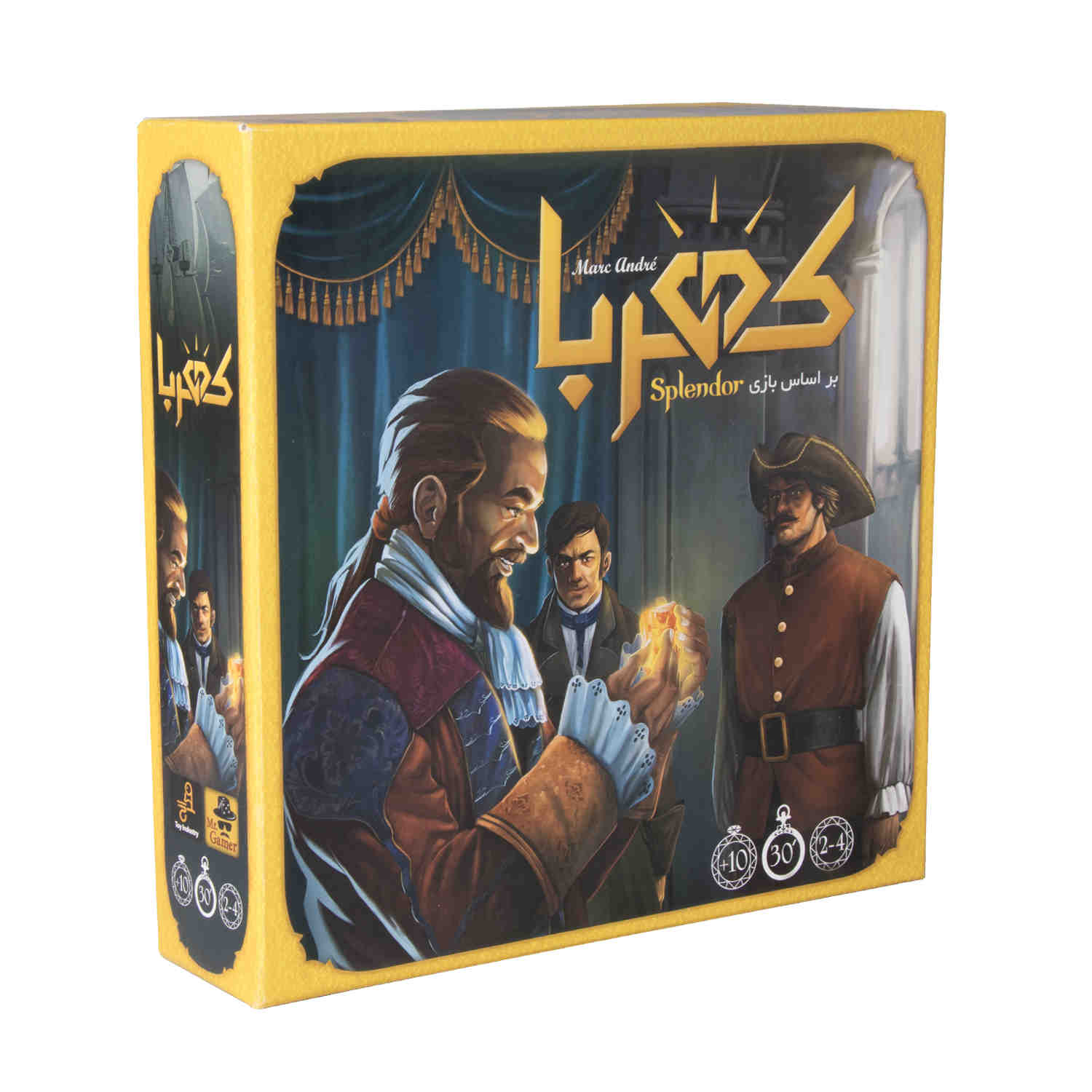 Main image of 《璀璨宝石 Splendor 或 Kahroba》卡牌游戏（波斯语版）