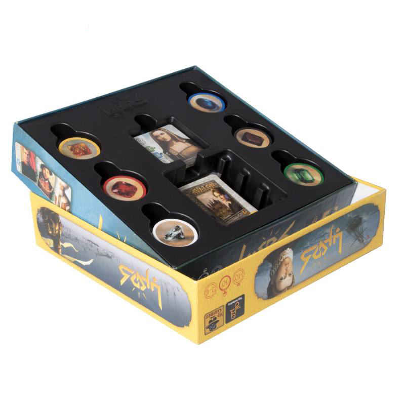 《璀璨宝石 Splendor 或 Kahroba》卡牌游戏(波斯语版)