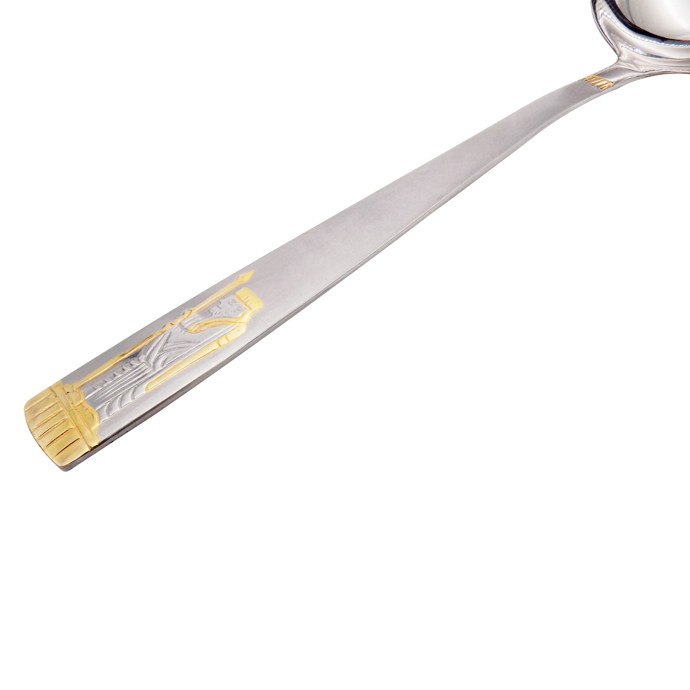 不锈钢汤勺套装 3 件 哈卡马内什款