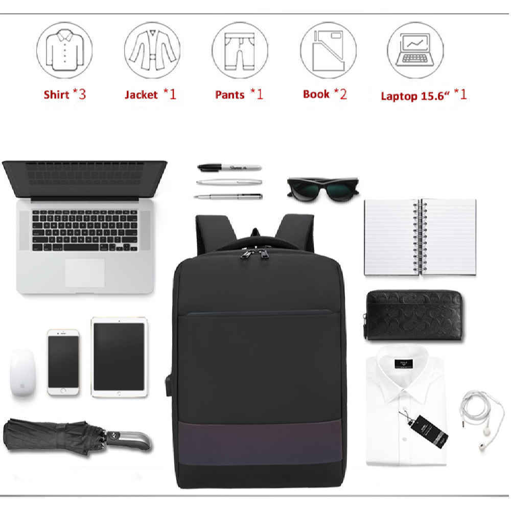 防水 15.6 英寸笔记本电脑背包 – Aria 款