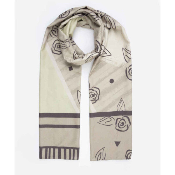 女性印花披肩 – 艺术轻盈款 Mina