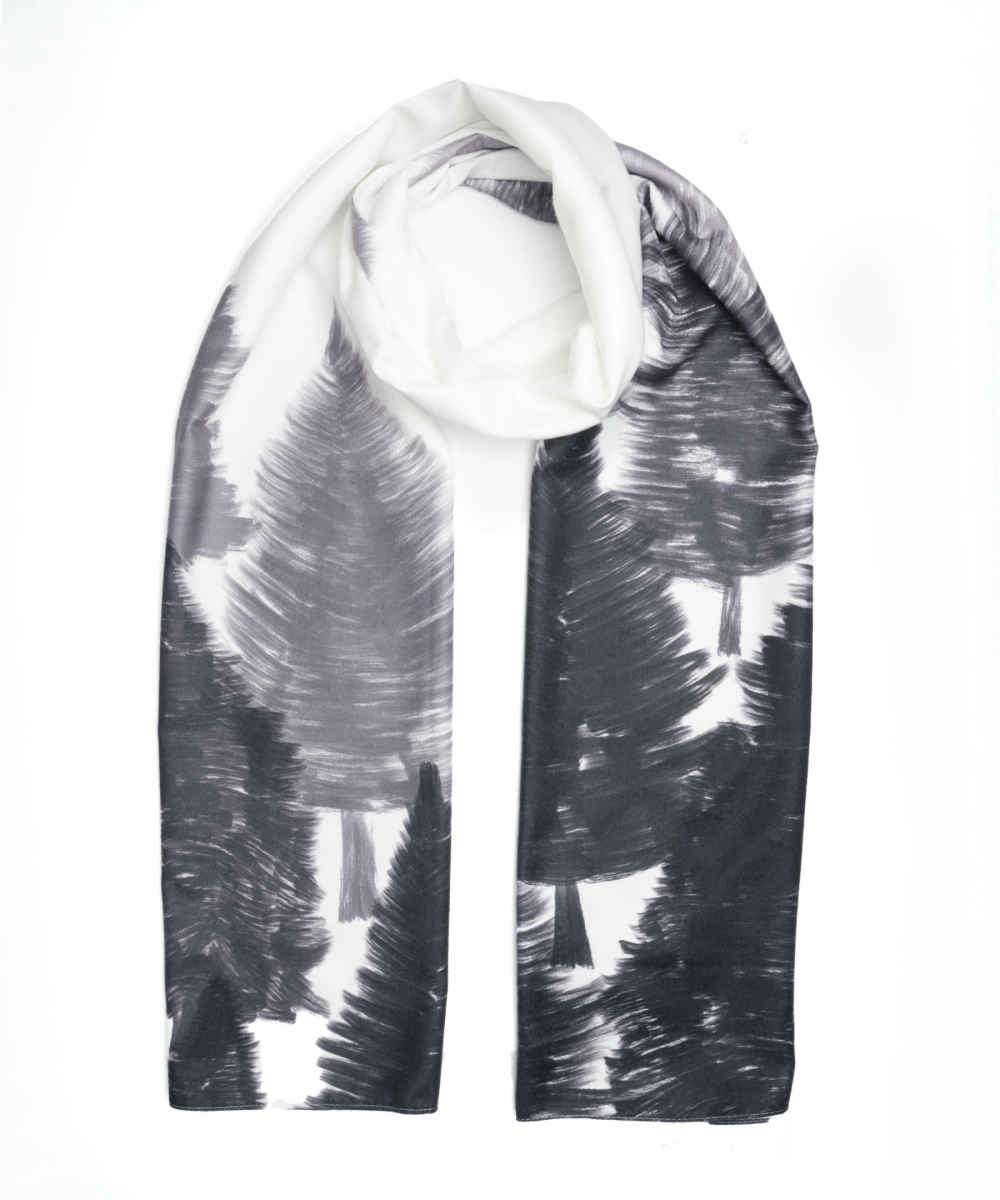 Main image of 女性印花披肩 – 艺术轻盈款 Nafas