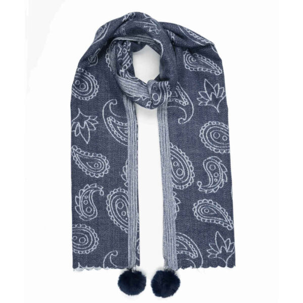 女性传统披肩 – Paisley 款