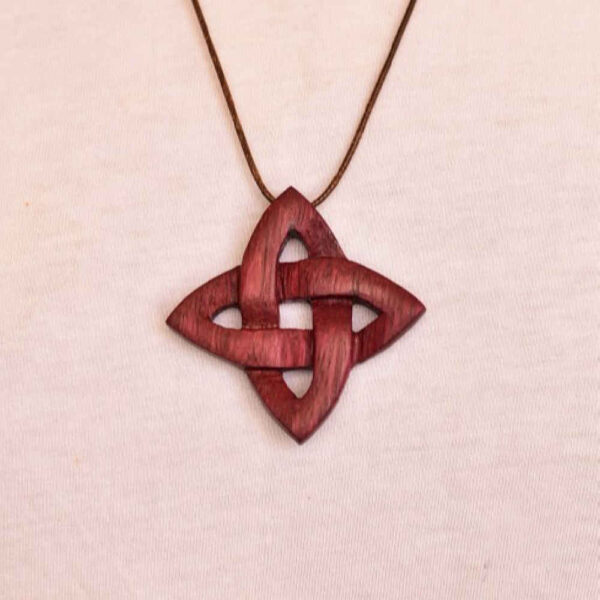 雕刻木吊坠 手工艺术风格 星星