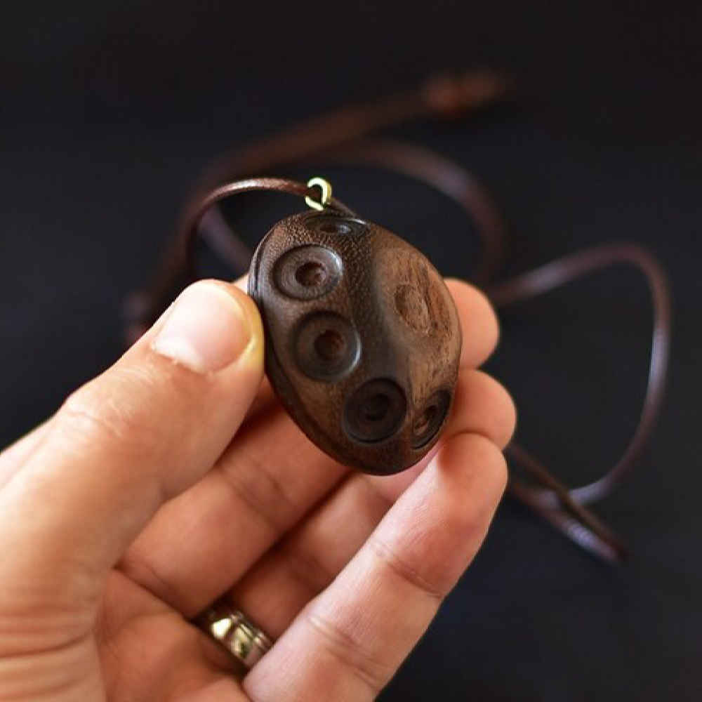 木质项链 手工艺术风格 手碟鼓