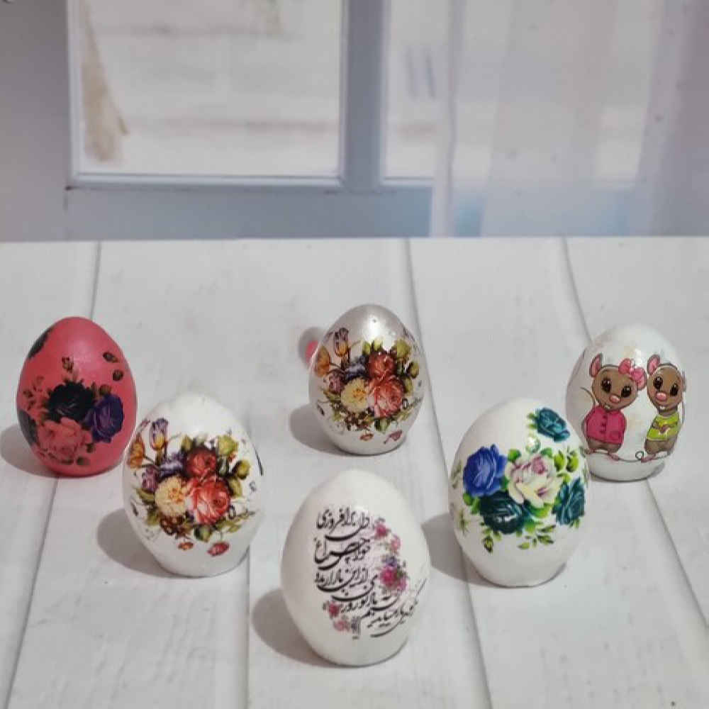 Main image of 优雅陶器哈夫特·辛彩蛋——诺鲁兹波斯新年 Eyd款