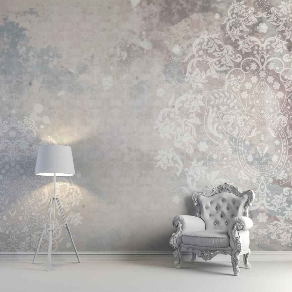 灰色抽象壁画款式 Cavali,适用于现代室内设计