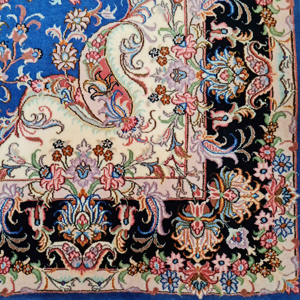 波斯羊毛地毯 手工结制 Medallion 图案 Model Yosra