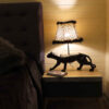 Thumbnail 5: 新奇台灯 – 手工制作 黑色陶瓷老虎款