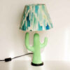 Thumbnail 3: 新奇台灯 – 手工制作 绿色陶瓷仙人掌款