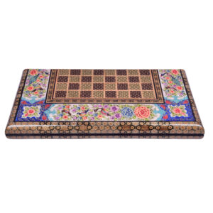 波斯镶嵌木质象棋棋盘 – Golban 型