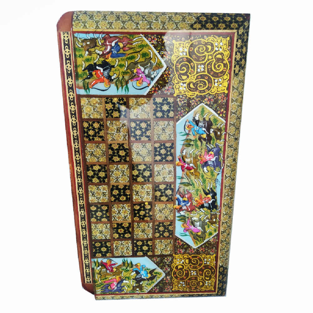 波斯镶嵌象棋棋盘 – Mehregan 型