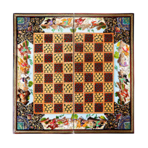 波斯镶嵌象棋棋盘 – Tazhib 型