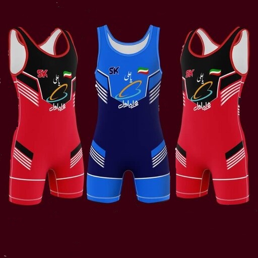 Main image of 男士伊朗无袖摔跤紧身服 – Koshti 款