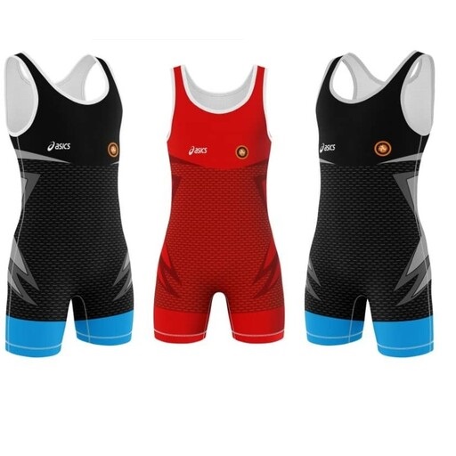 Main image of 男士伊朗无袖摔跤紧身服 – Melli 款