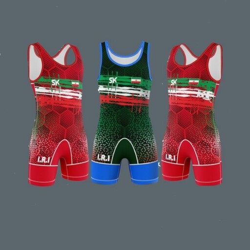 Main image of 男士伊朗无袖摔跤紧身服 – SK 款