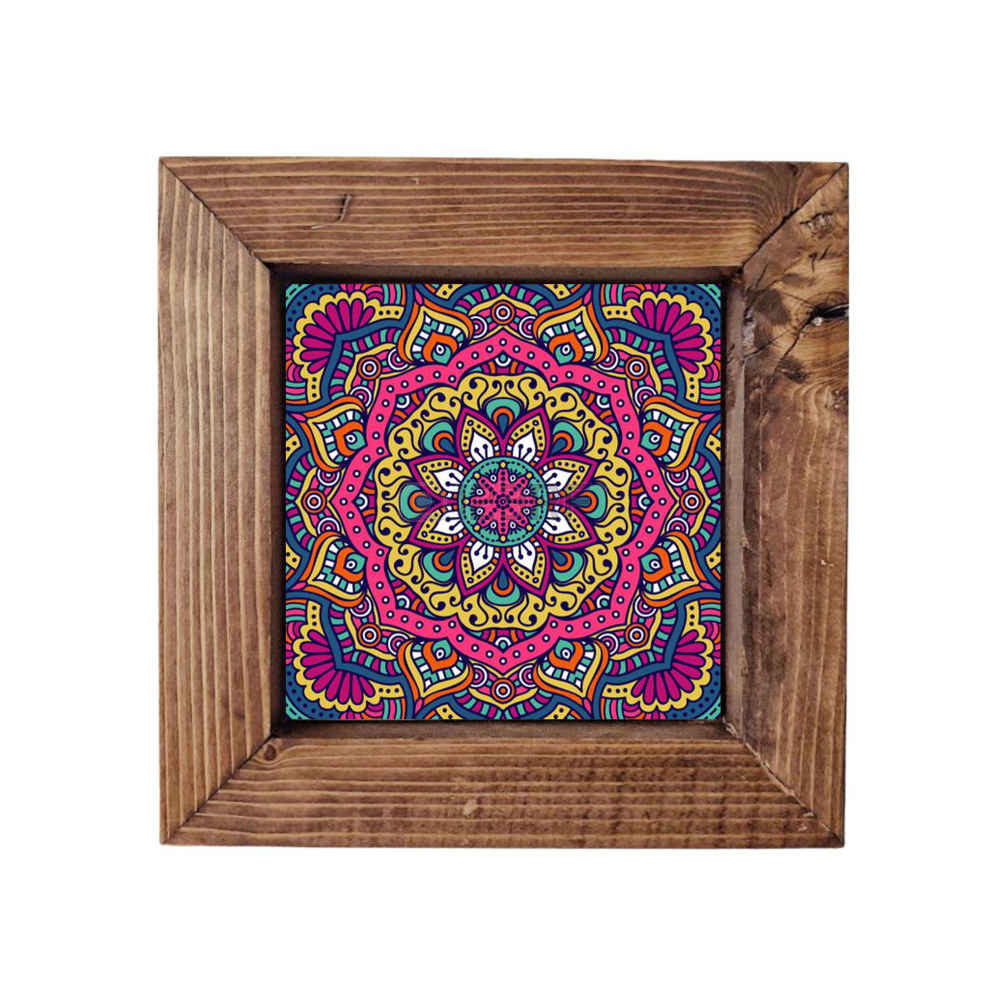 Main image of 装饰性波斯镶框陶瓷砖 – “伊斯利米”