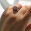 Thumbnail 4: 女款紫水晶银戒指 – Maleka 款